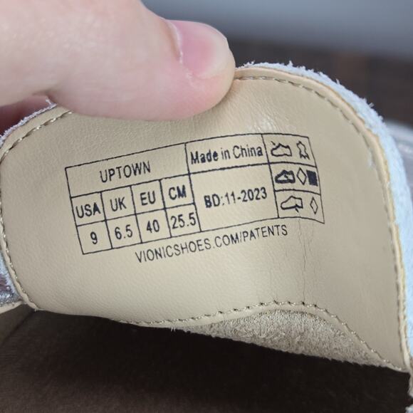 Vionic Silver Uptown Loafers - Picture 10 of 11